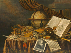 Cuadro canvas evert collier still life