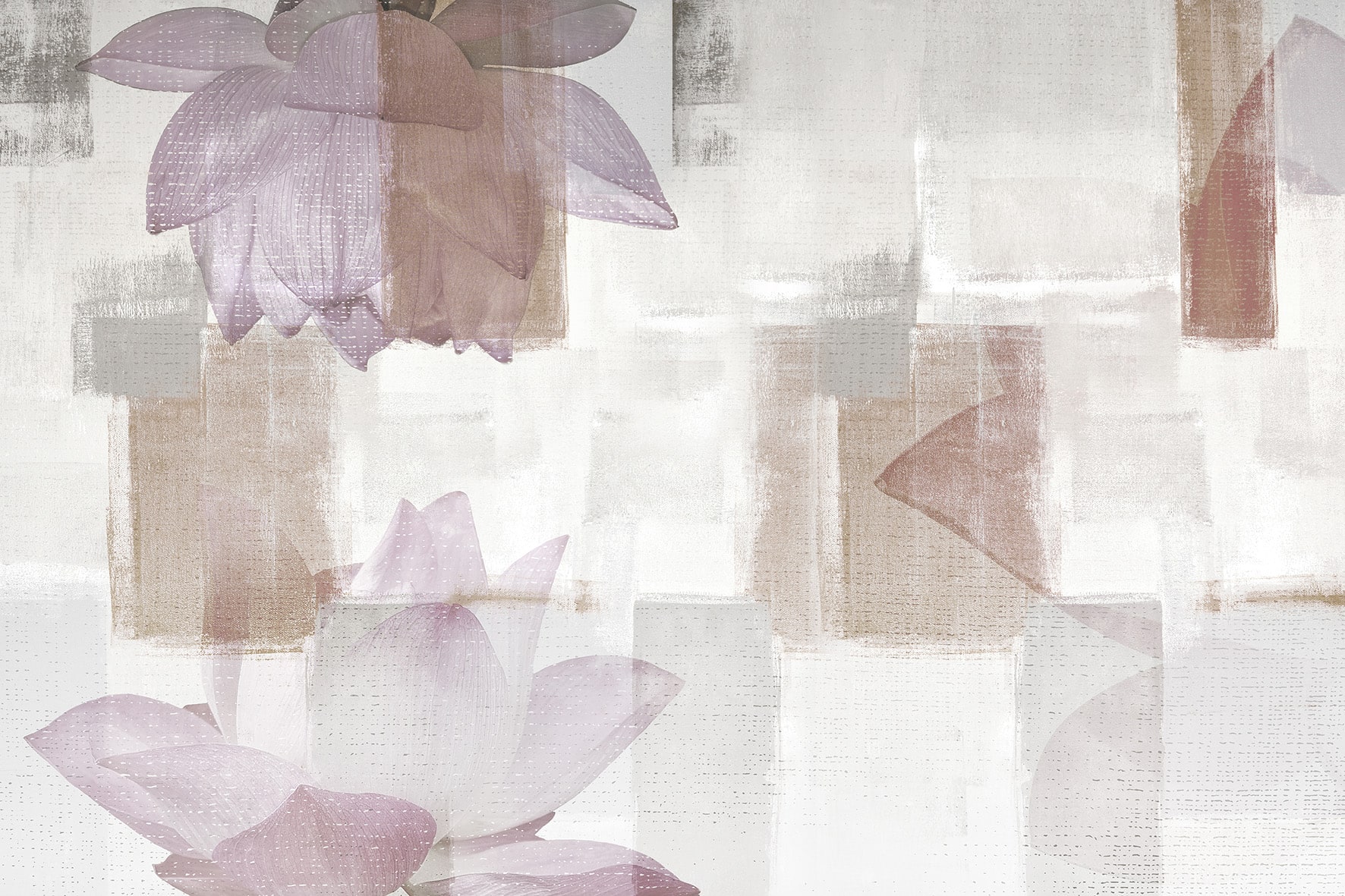 Papel pintado Lotus 02 by Instabilelab