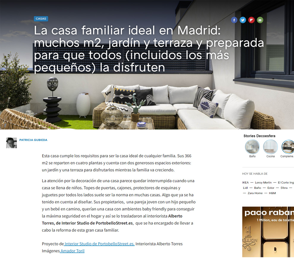 La casa familiar ideal en Madrid: muchos m2, jardín y terraza y preparado para que todos (incluidos los más pequeños) la disfruten