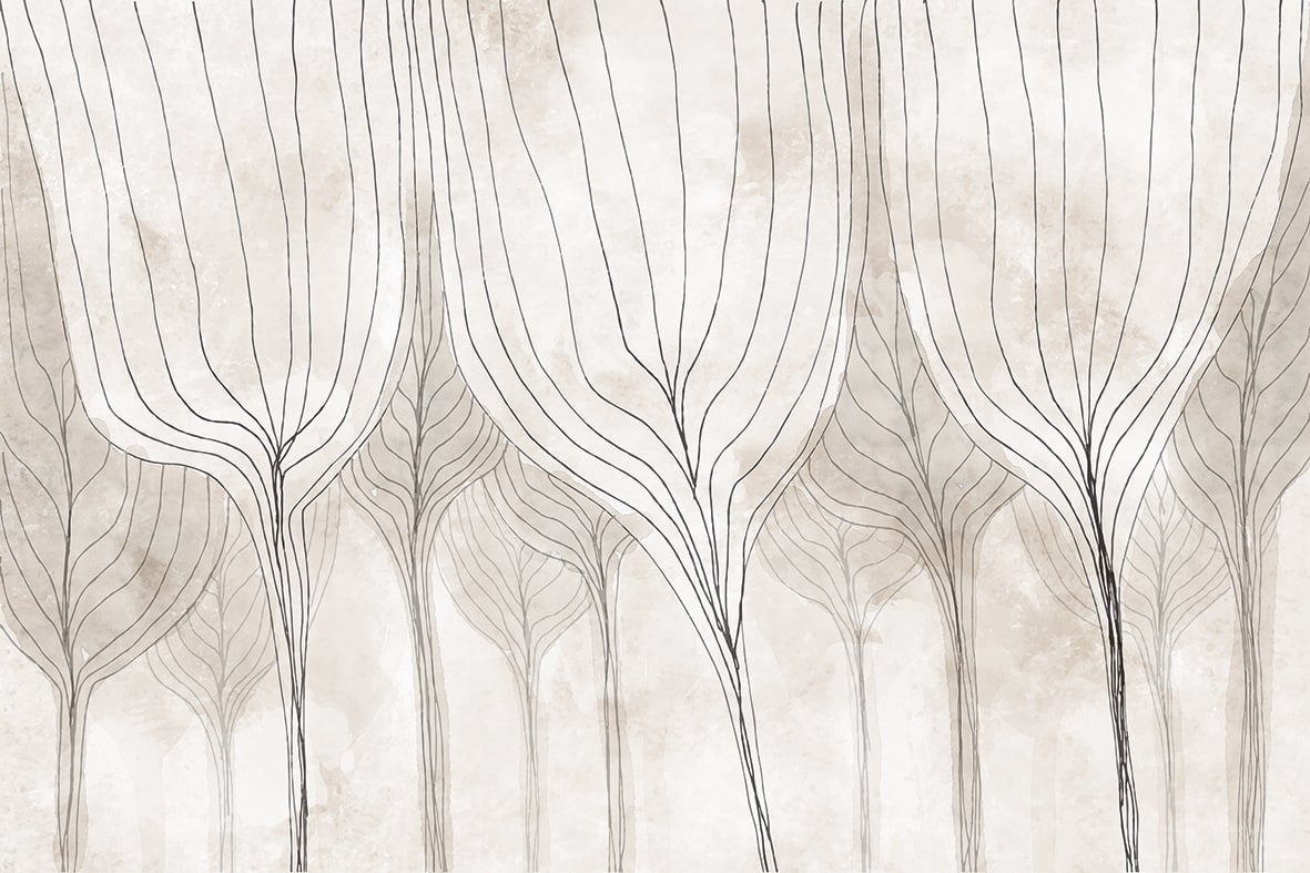 Papel pintado Sugar tree 02 by Instabilelab