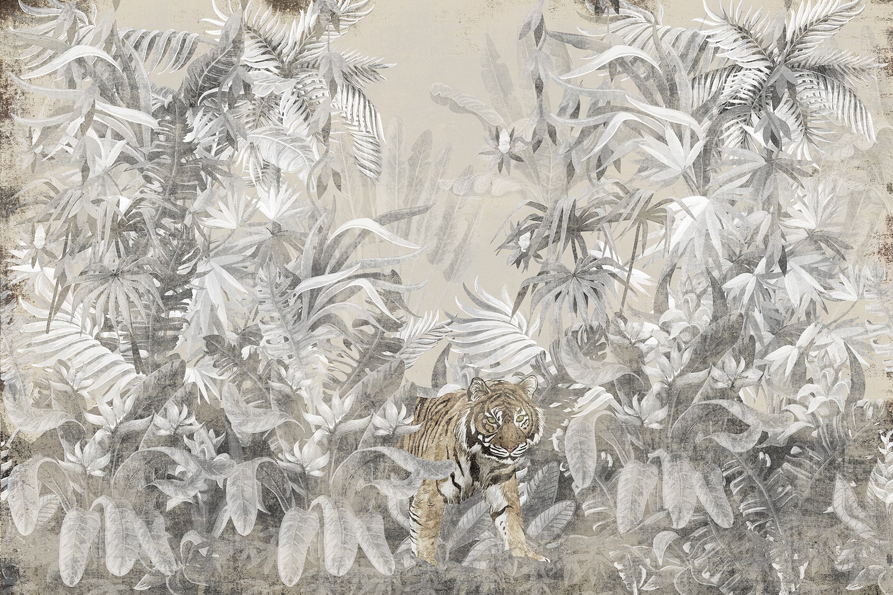 Papel pintado Tiger 02 by Instabilelab