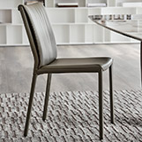 Silla de diseño tapizada Italia Cattelan