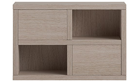 Mueble auxiliar pequeño 2 puertas nórdico Sendai