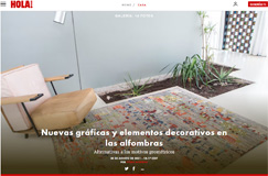 Nuevas gráficas y elementos decorativos en las alfombras