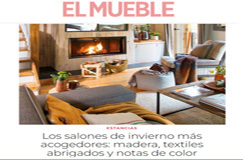 Los salones de invierno más acogedores: madera, textiles abrigados y notas de color