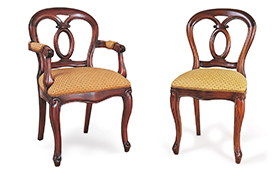 Silla y Sillón Oval