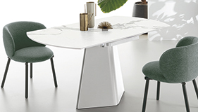 Mesa de comedor extensible porcelánico Tay Target Point