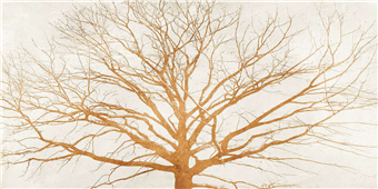 Cuadro canvas tree of gold