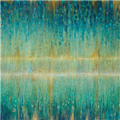 Cuadro canvas rain abstract 1