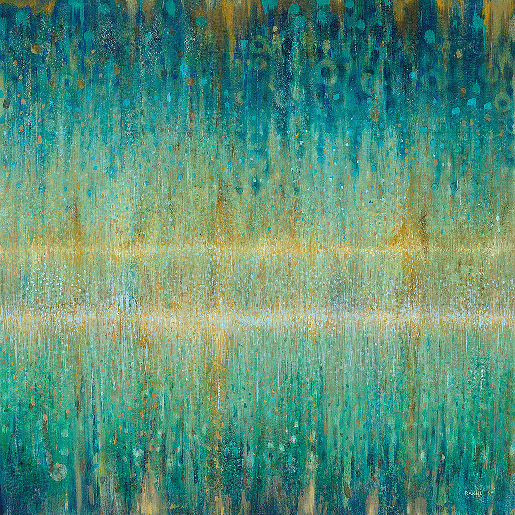 Cuadro canvas rain abstract 1