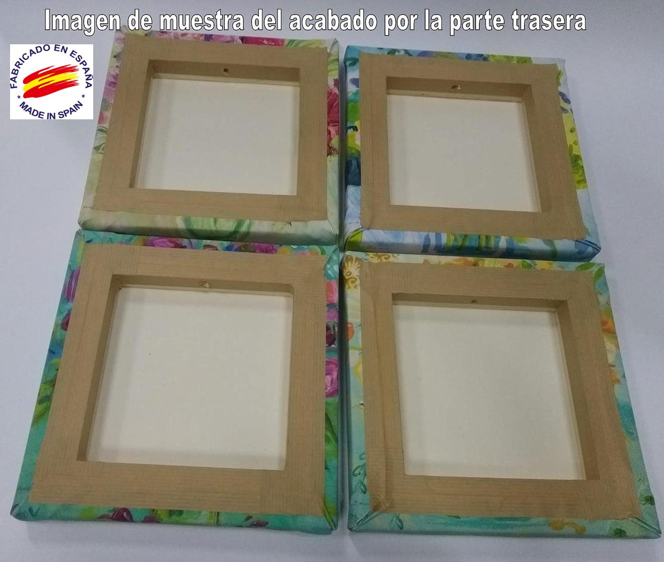 Coleccion mini canvas flores