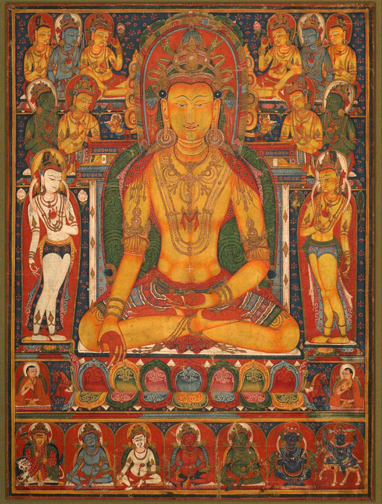 Cuadro canvas buddha ratnasambhava