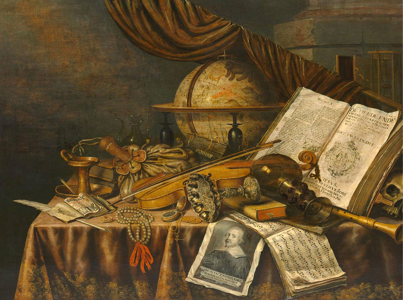 Cuadro canvas evert collier still life