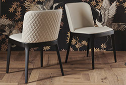 Silla de diseño Magda Couture Cattelan