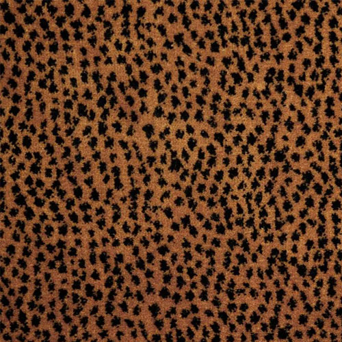 Sillon leopardo tejido-metal oro