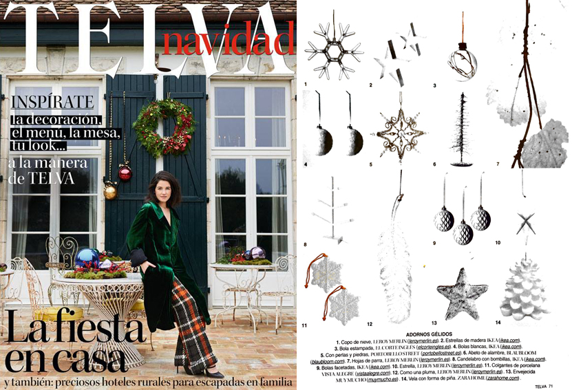 Revista Telva Navidad