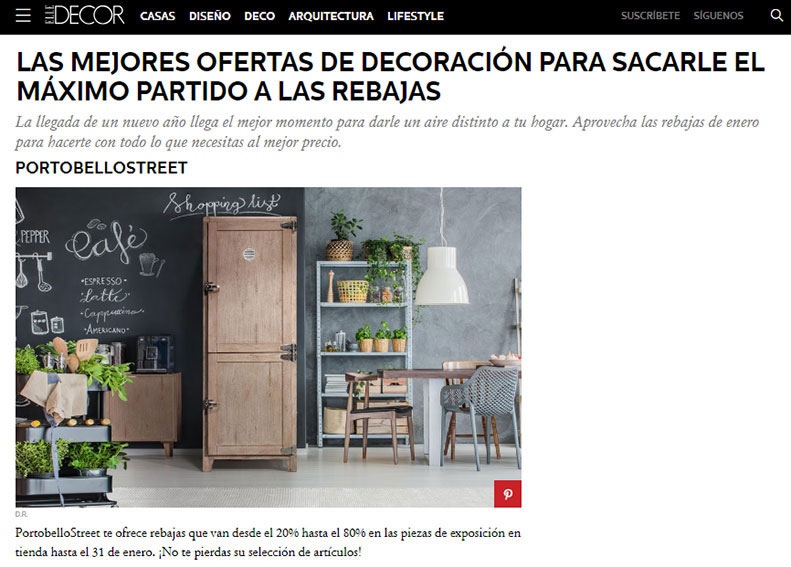 Las mejores ofertas de decoración para sacarle el máximo partido a las rebajas