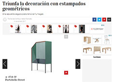 Triunfa la decoración con estampados geométricos