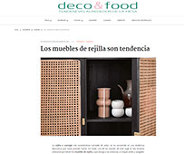 Los muebles de rejilla son tendencia