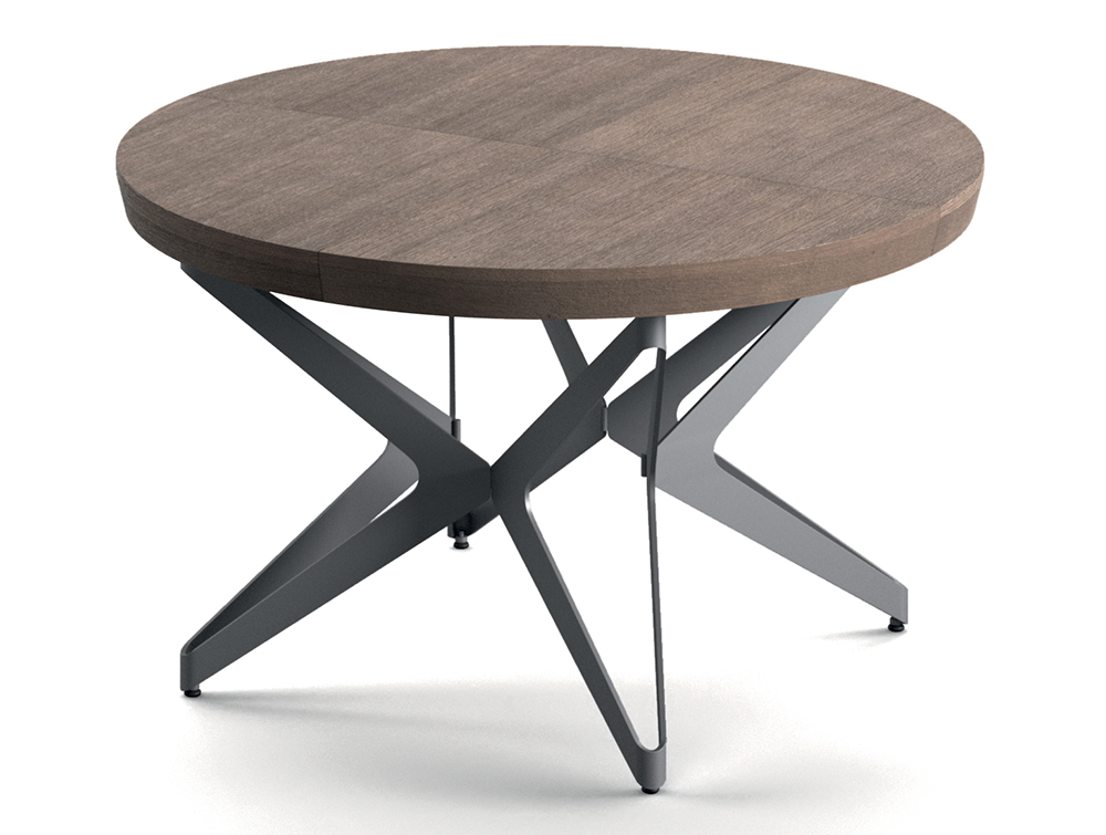 Mesa de comedor redonda extensible Big Round Ozzio Italia