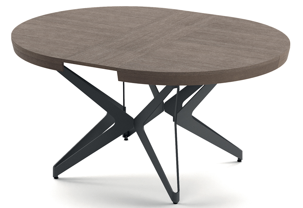 Mesa de comedor redonda extensible Big Round Ozzio Italia