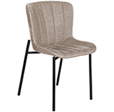 Silla industrial taupe Mayka