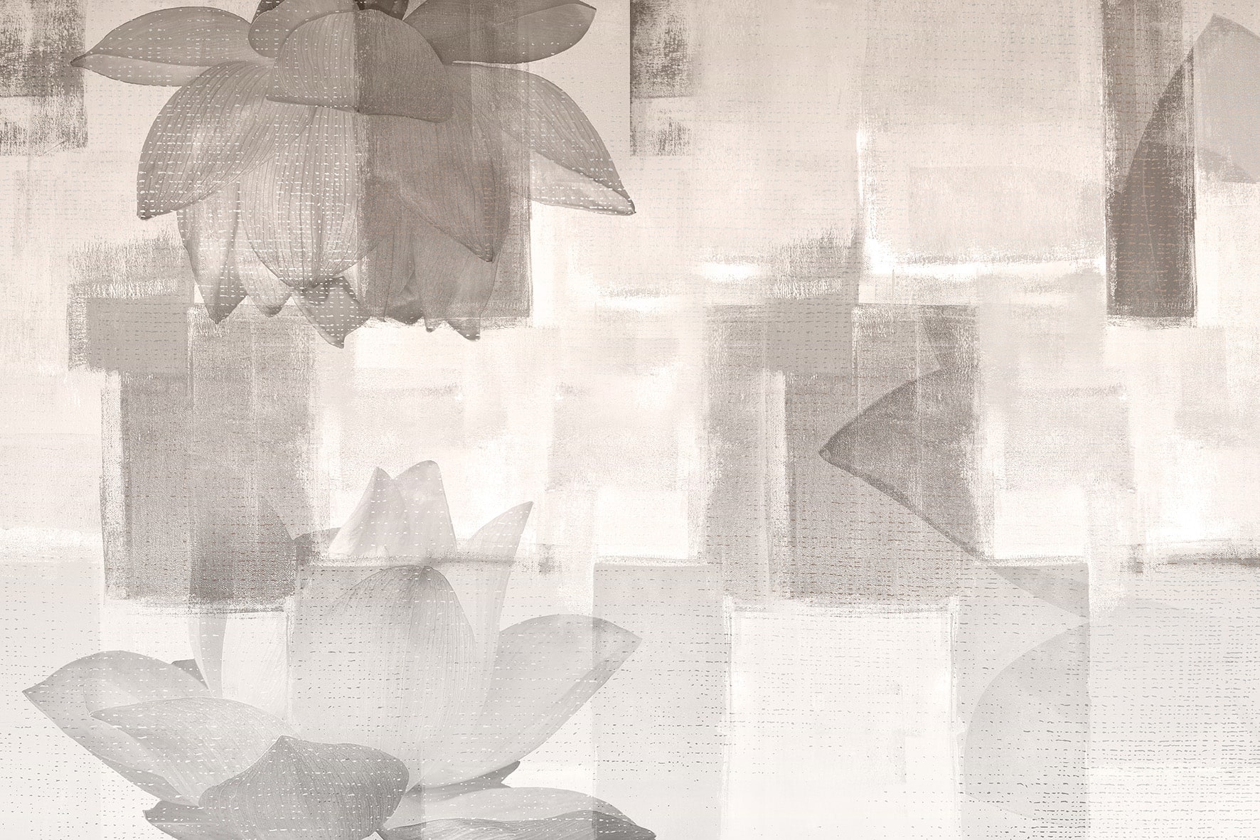 Papel pintado Lotus by Instabilelab