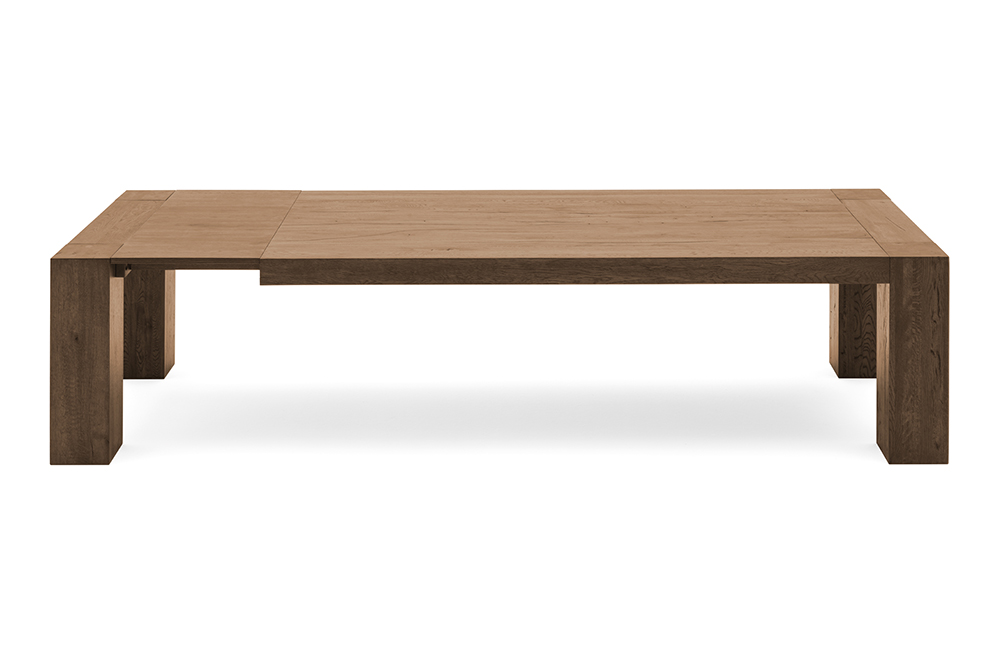 Mesa de comedor extensible roble macizo Brooklyn Devina Nais