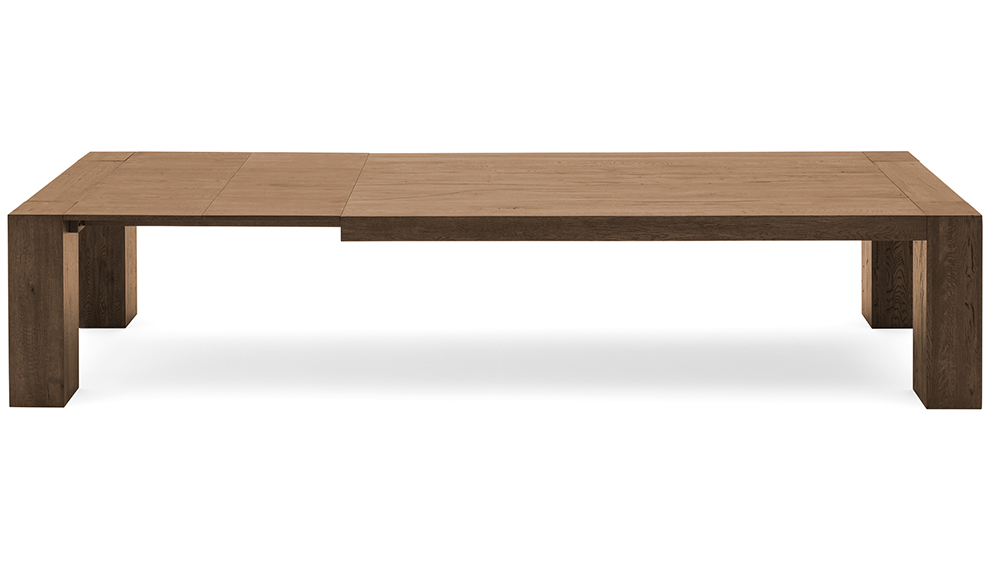 Mesa de comedor extensible roble macizo Brooklyn Devina Nais