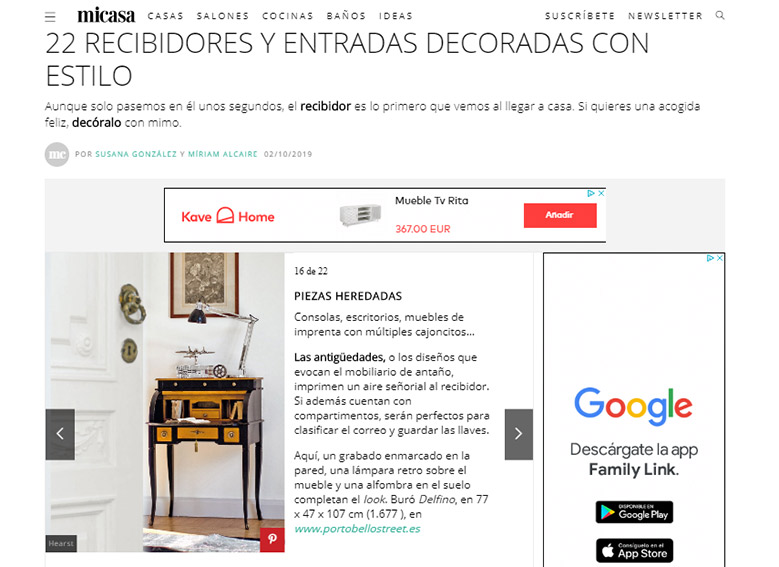 22 recibidores y entradas decoradas con estilo