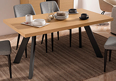 Mesa de comedor industrial Sarek