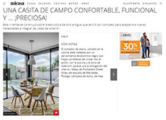 Una casita de campo confortable, funcional y ... ¡preciosa!