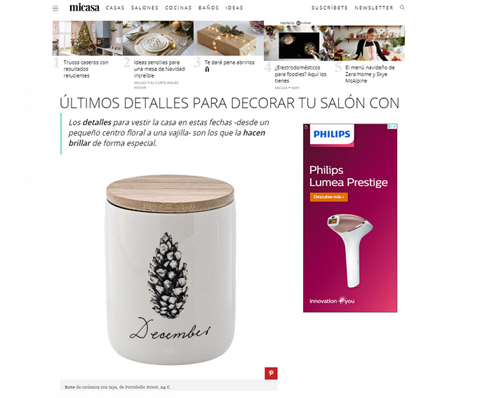 Últimos detalles para decorar tu salón con el ambiente más navideño