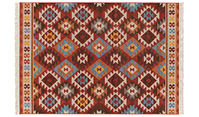 Alfombra kilim multicolor