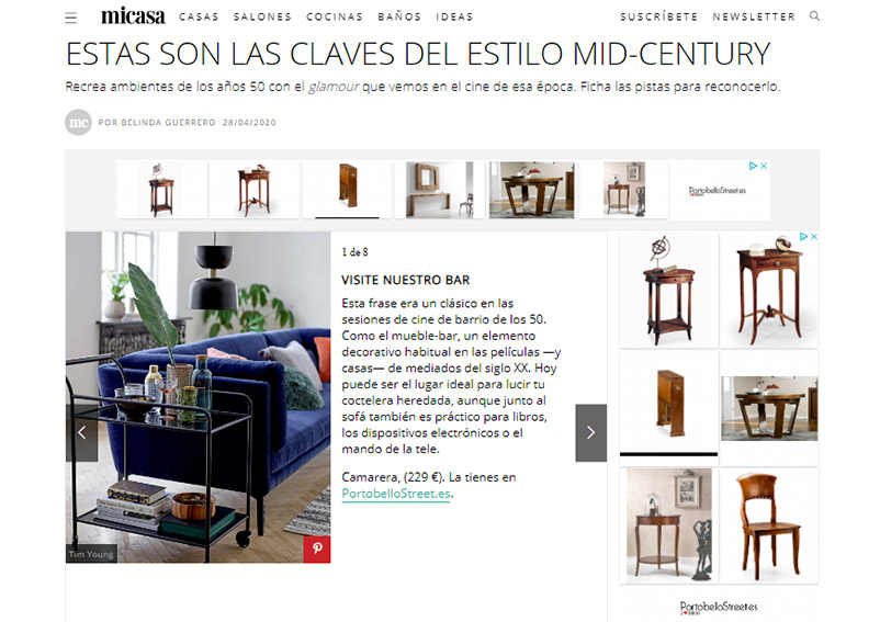 Estas son las claves del estilo mid-century