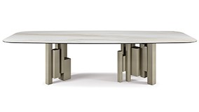 Mesa de comedor keramik Skyline Cattelan