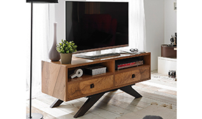 Mueble tv 2 cajones vintage Natura II