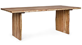 Mesa de comedor madera maciza de acacia Eneas