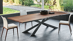 Mesa de comedor madera Spyder Cattelan