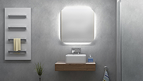 Mueble de baño Falacci roble