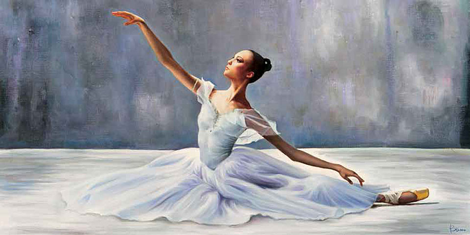 Cuadro canvas ballerina