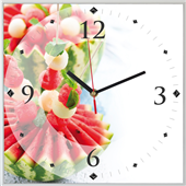 Reloj cuadrado melon