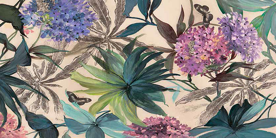 Cuadro canvas hydrangeas panel