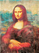 Cuadro canvas mona lisa dos punto cero