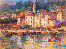 Cuadro canvas portofino