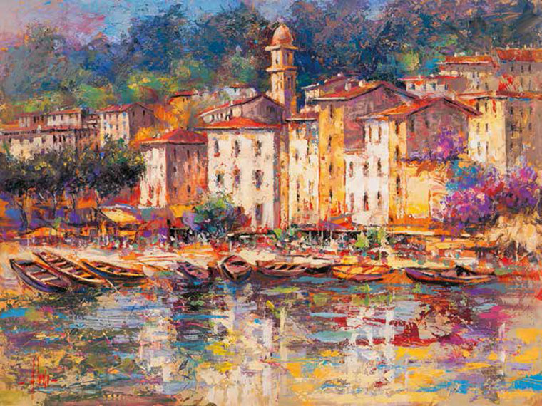 Cuadro canvas portofino