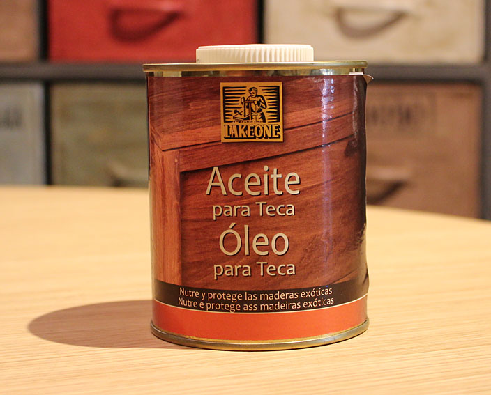 Aceite para muebles de teca