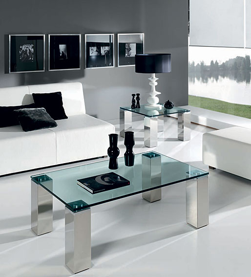Mesas de centro en cristal ¡luxury!