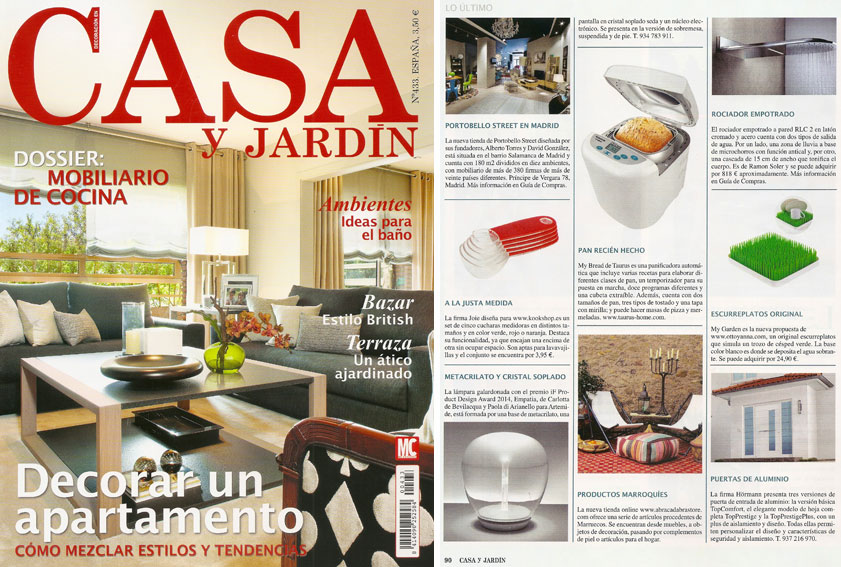 Revista Casa y Jardín