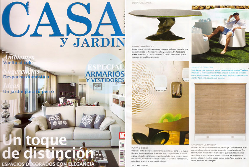 Revista Casa y Jardín